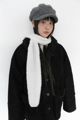 beads hairy muffler(2colors)