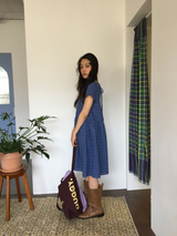 Toka Round Check Dress (3color)