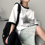 ラティオーバーサイズフィットカラーリングショートスリーブTシャツ