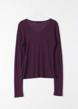 BUTTON SILHOUETTE TEE