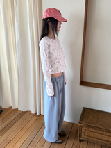 べりテッドスウェットパンツ
