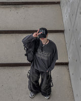 カウンティレイヤードロングスリーブTシャツ