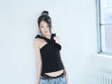 Frill Sleeveless - Black