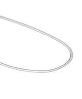 [925 silver] Un.silver.161 / flat soir necklace (long ver.)