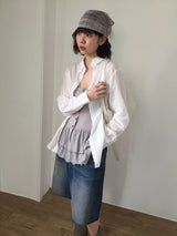 Biowashed wrinkle shirt (6color)