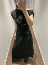 Rosie Off-Shoulder T-Shirt (3color)