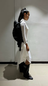 YUKEI "HERITAGE" LOGO SLIM FIT COLLAR DRESS (1OF1 UNRELEASED)