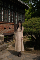 BLOOMING GARDEN CHIFFON DRESS