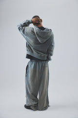 rhinestone zip-up hoodie