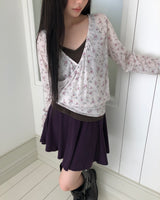 Floty Long Sleeve Wrap T-Shirt