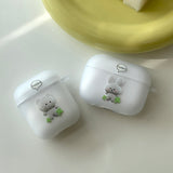 ラッキーキャット&ラビット AirPods ケース_matt