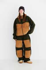 MMM HF WINDBREAKER HOODED JACKET DEEP KHAKI / CORDUROY BROWN