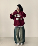 ノアレタリングポイントカジュアルオーバーフーディー