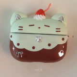 【MADE】 Mint chocolate cat AirPod case