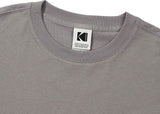 ビッグロゴコットンショートスリーブTシャツ【グレー】