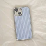 sky cotton silver epoxy phone case