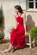 Charlotte Dress Red