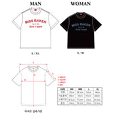 アーチロゴチェーンニードルTシャツ ブラック(MAN)