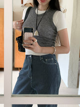 [MADE] Atom Tencel Layered Sleeveless