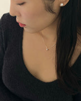 Sleek necklace (silver)