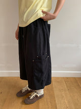 [unisex] ニニンポケットバミューダバンディングパンツ