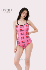 I Love Pink Monokini