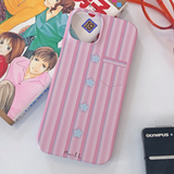 【MADE】 star button pajamas phone case / hard case