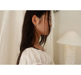プラットバスケットピアス