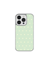 [Glass Silver] Mini Dot Case (Mag safe)