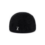 VA Stud Angora Hunting Cap / Black