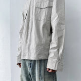 Crinkle Pocket Shirt