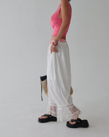 Hotping lace V-neck tank top