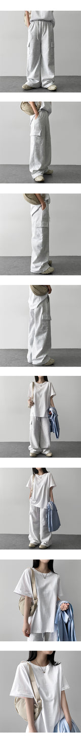 Porridge cargo banding pants