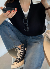 [Lè made/7,000 Sold] ルメイド ベーシック Vネック ベスト