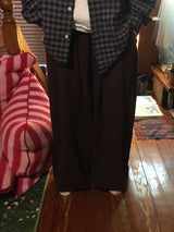 Tissue Pintuck Sweat Pants
