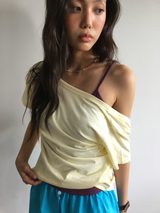 Mellow Deep U-Neck T-Shirt (3color)