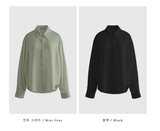 フォアムフレンチボリュームシャツブラウス / 5 colors
