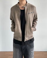 Dusk Suede Biker Jacket
