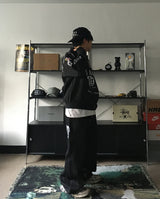 CT Back Printing Cotton Pants (2C)