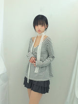 Ribbon Stripe Loose Top