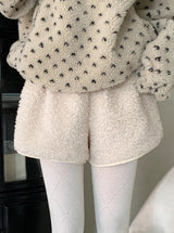 #FG Boa Fleece Banding Shorts (2color)