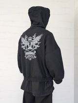 VENTIQUE ピグメントトリビアルフーディー 2colors