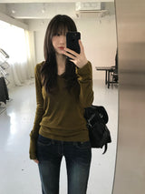 テンセルフーデッドTシャツ(5 colors)
