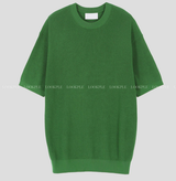  Jake Summer Daily Silket Hachi Round Short Sleeve Knit