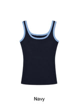 Lean Color Matching Line Sleeveless