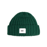 ITALICS W-TAG | CROOZ SHORT BEANIE HAT | FOREST GREEN