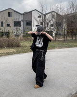 Tech Double Cargo Wide Pants