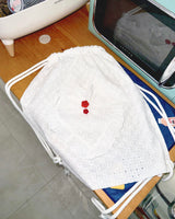 Frill Heart Flower Gym Sack Bag