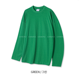  Logane USA Supima cotton overfit long sleeve tee