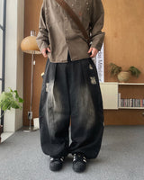 フレイフォールドデニムパンツ